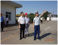 和順油庫迎接湘潭高新區安全生產專項檢查